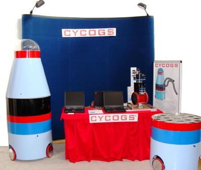CYCOGS first Booth picture.